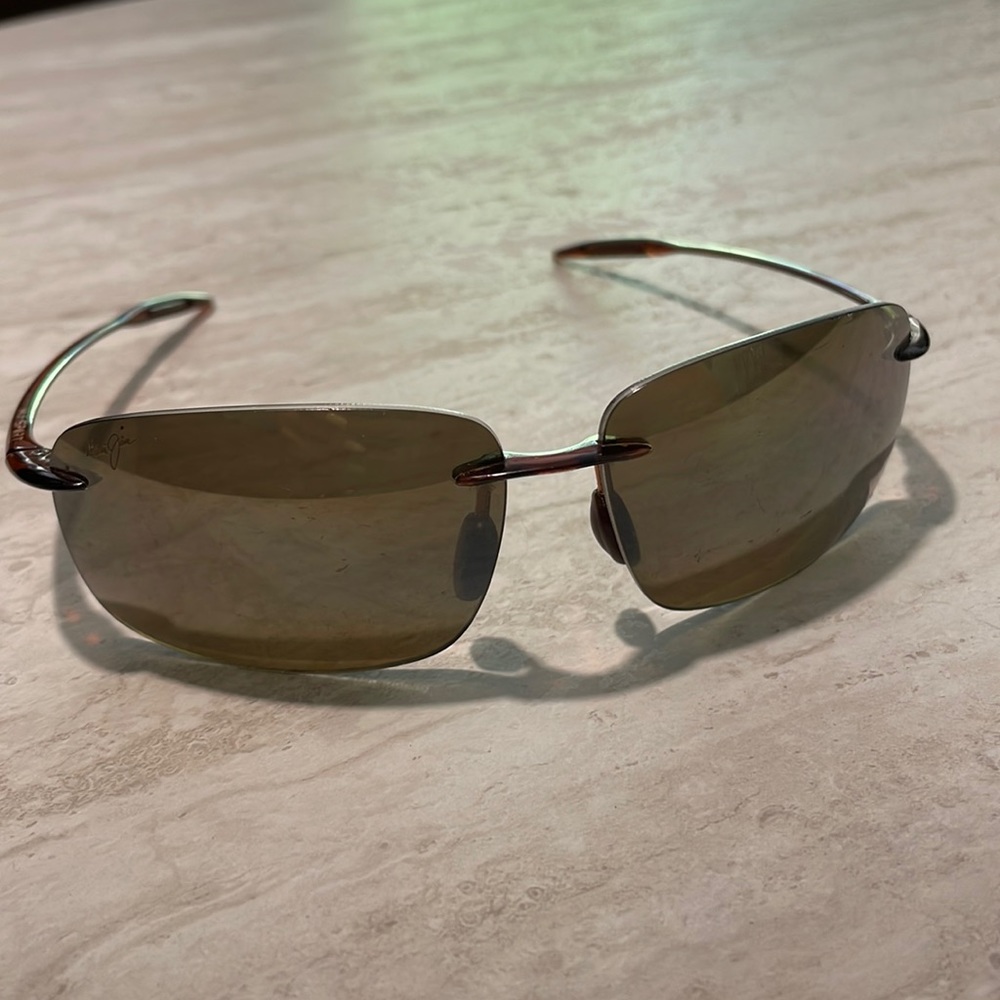 MJ Sport Maui Jim Polarized Frameless Sunglasses. - Picture 1 of 8
